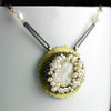 White Plume Agate Pearl Meadow Necklace - Wendy Stauffer of Fuss Jewelry