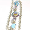 Lavender Turquoise and Ombre Opal Linked Necklace - Wendy Stauffer