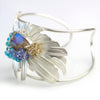 Sold! Boulder Opal Daisy Cuff - Wendy Stauffer of Fuss Jewelry