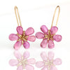 Pink Sapphire Fleurs in 14k Gold - Wendy Stauffer of Fuss Jewelry