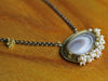Sold Botswana Agate with Pearl Fringe - Wendy Stauffer of Fuss Jewelry