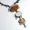 Sold - Citrine Druzy, Montana Moss Agate and Pearls - Wendy Stauffer of Fuss Jewelry